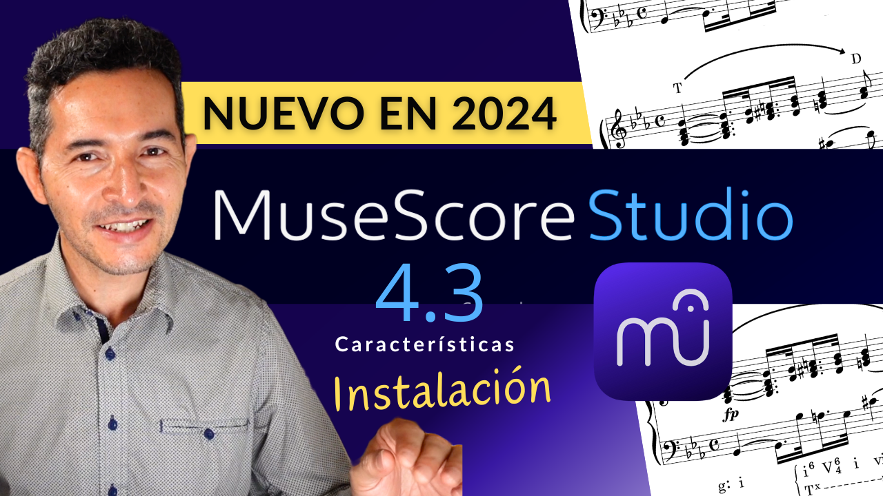 MuseScore 4.3 Novedades y un nuevo nombre: MuseScore STUDIO