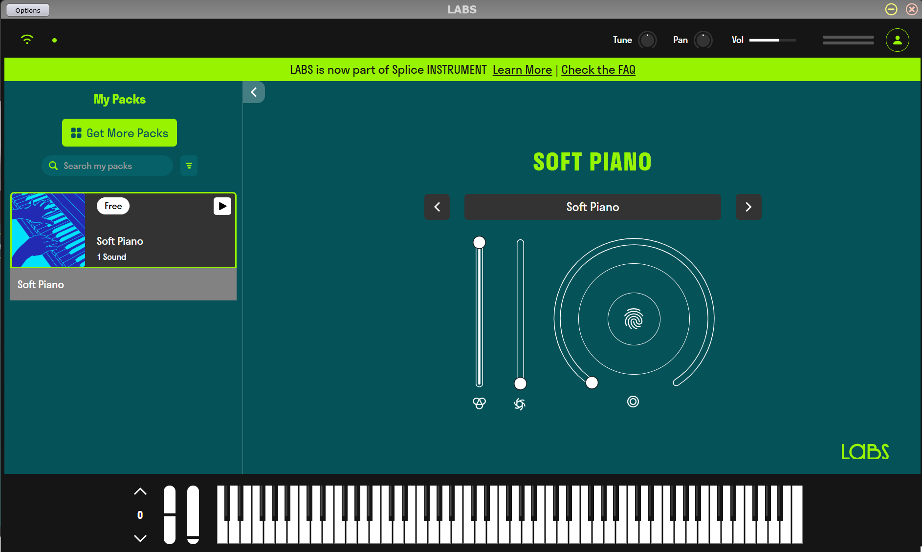Cómo conectar AulaChord a Spitfire Audio LABS (gratis)