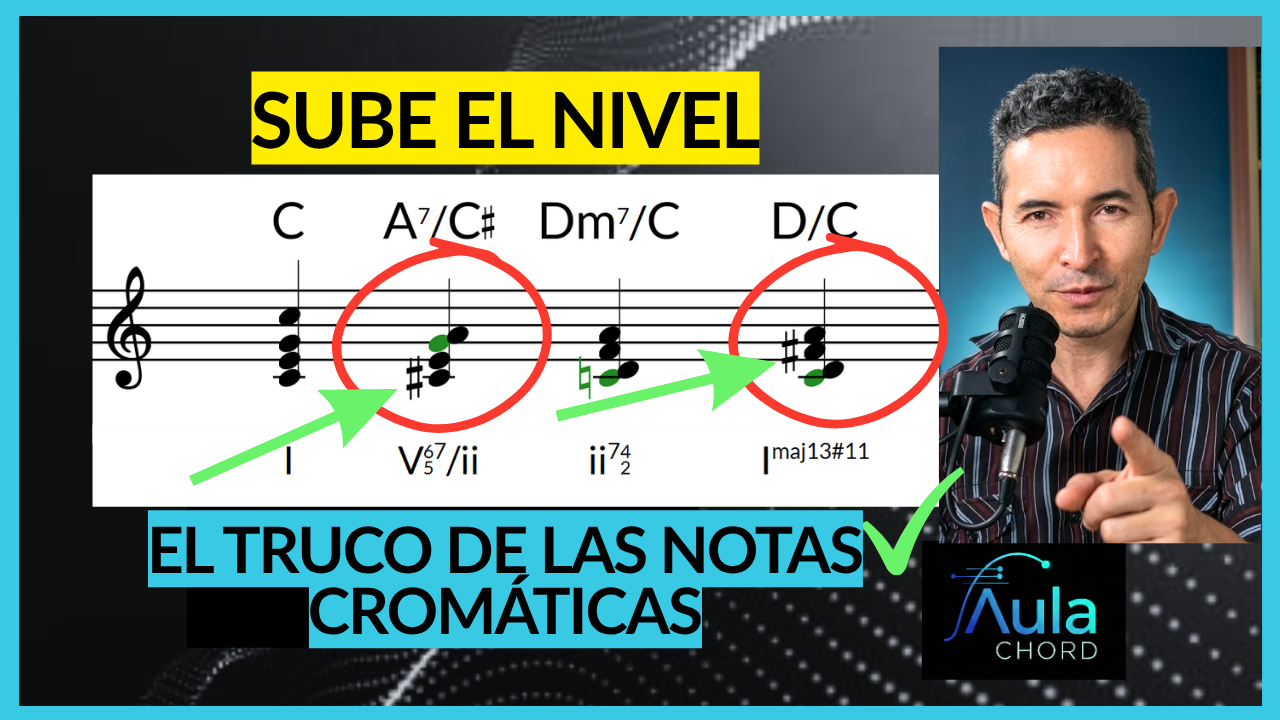 Aproximaciones cromáticas en el bajo: cómo sofisticar tus progresiones sin enredos teóricos