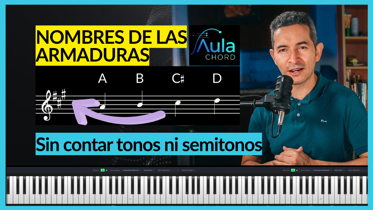 El atajo visual para leer armaduras sin contar tonos ni semitonos