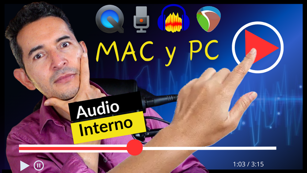 Grabar audio interno en PC y Mac
